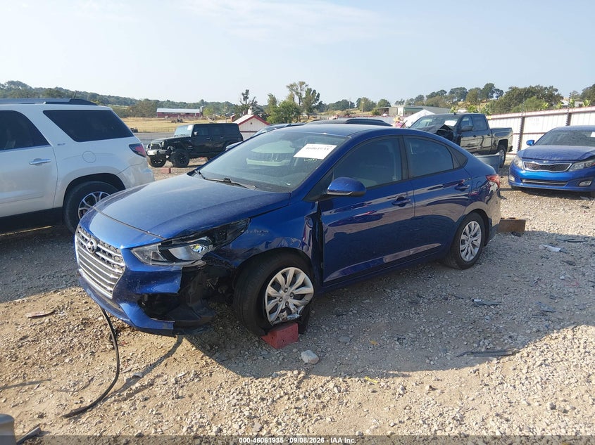 Vin: 3kpc24a60le101634, lot: 46561462, hyundai accent se 20202