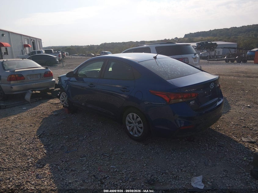 Vin: 3kpc24a60le101634, lot: 46561462, hyundai accent se 20203