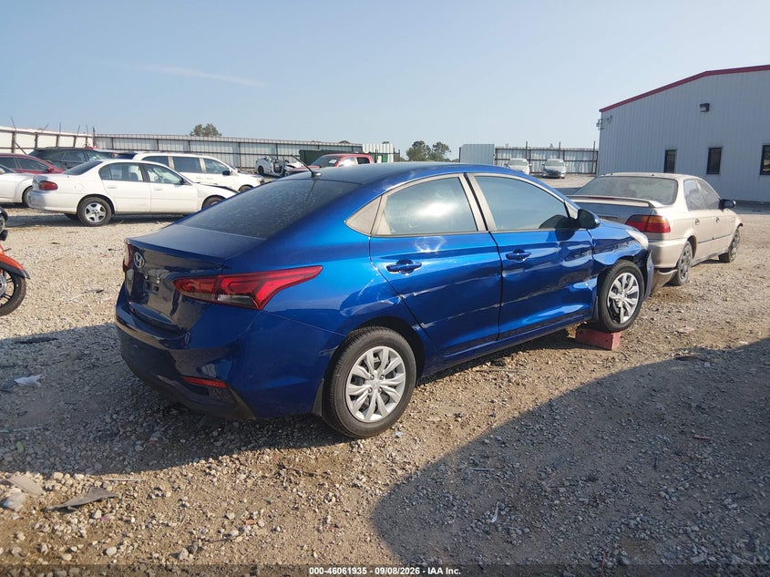 Vin: 3kpc24a60le101634, lot: 46561462, hyundai accent se 20204