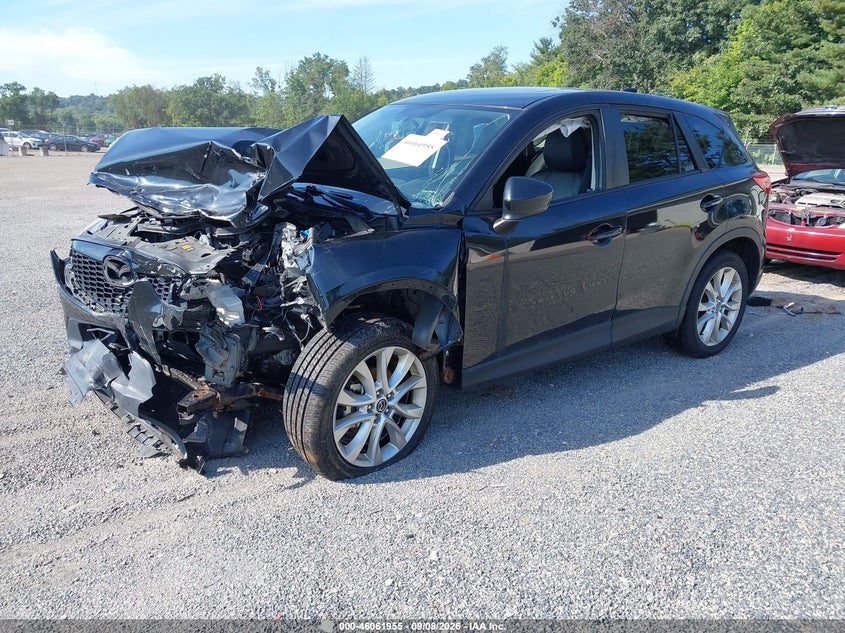 Vin: jm3ke4dy9f0460016, lot: 46561483, mazda cx-5 grand touring 20152