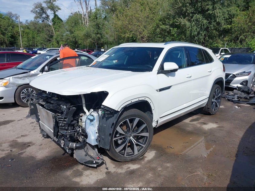 Vin: 1v2fe2ca3rc203390, lot: 46561486, volkswagen atlas cross sport 2.0t sel premium r-line 20242