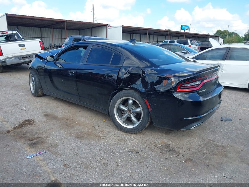 Vin: 2c3cdxhg1gh355152, lot: 46561491, dodge charger sxt 20163
