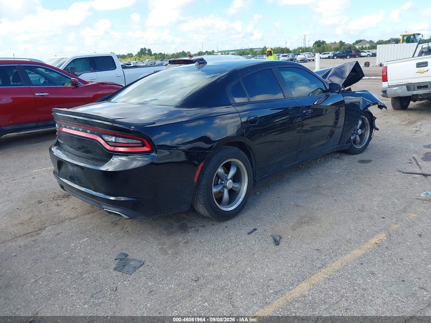 Vin: 2c3cdxhg1gh355152, lot: 46561491, dodge charger sxt 20164