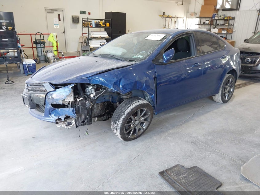 Vin: 1c3cdfbaxdd304689, lot: 46561492, dodge dart sxt 20132