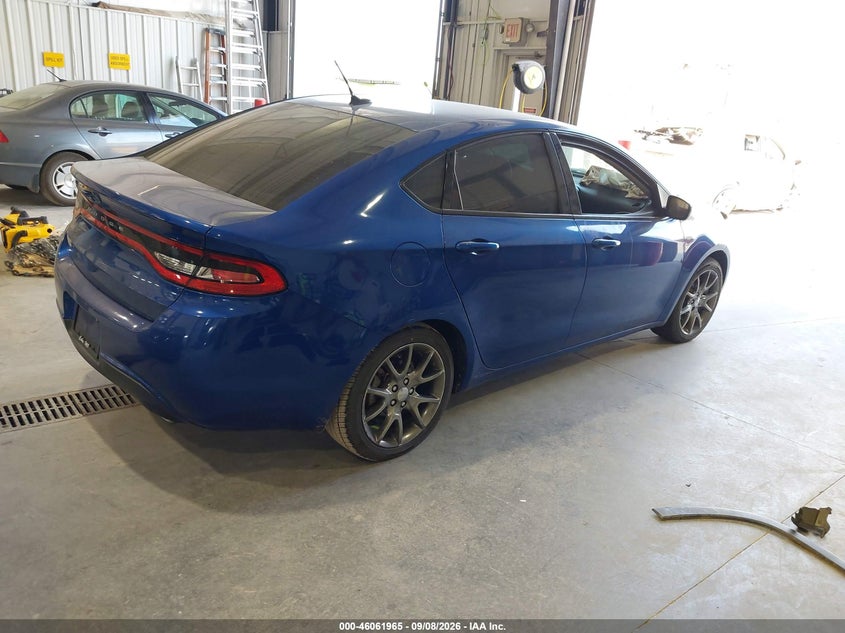 Vin: 1c3cdfbaxdd304689, lot: 46561492, dodge dart sxt 20134