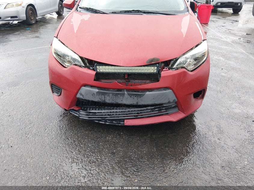 2015 TOYOTA COROLLA SEDAN 1.8L I-4 DOHC, VVT, REGULAR , 132HP