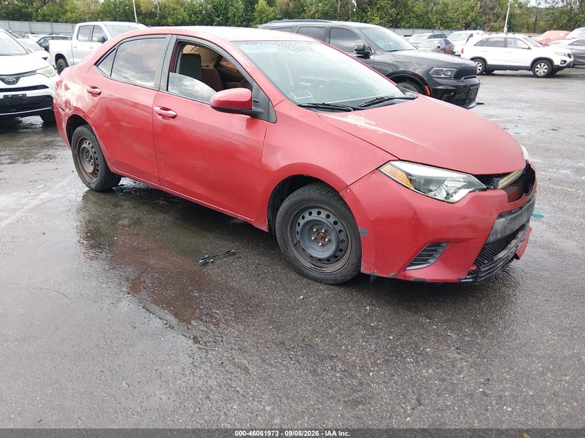 2015 TOYOTA COROLLA auction photo 1