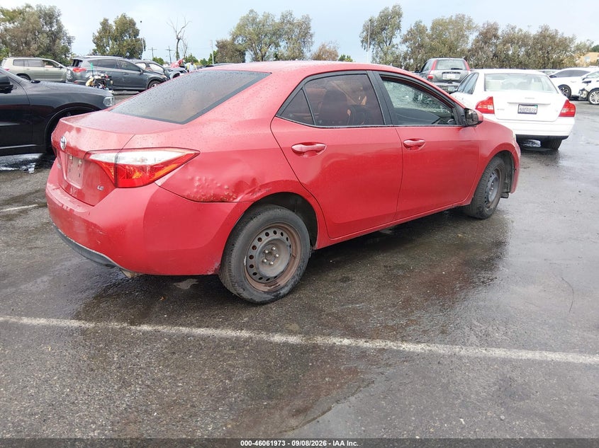 2015 TOYOTA COROLLA auction photo 4