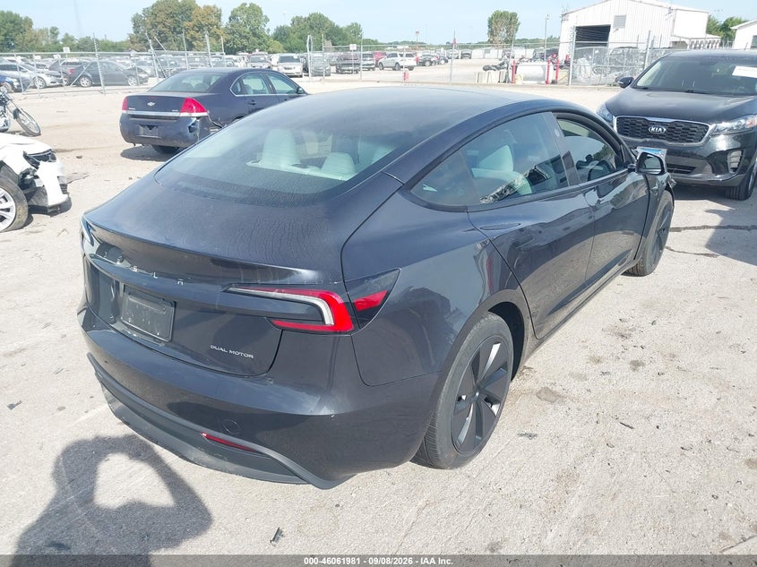 Vin: 5yj3e1eb1rf846263, lot: 46561508, tesla model 3 long range dual motor all-wheel drive 20244