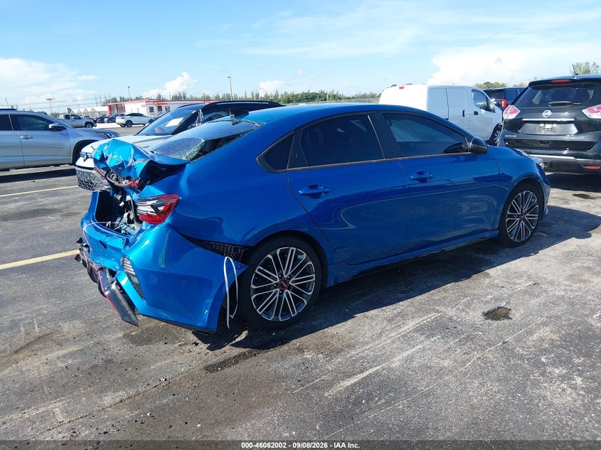 Vin: 3kpf44ac1ne465948, lot: 46561529, kia forte gt 20224