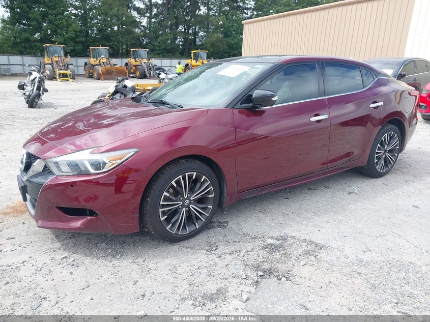 Vin: 1n4aa6ap0jc361203, lot: 46561536, nissan maxima 3.5 platinum 20182