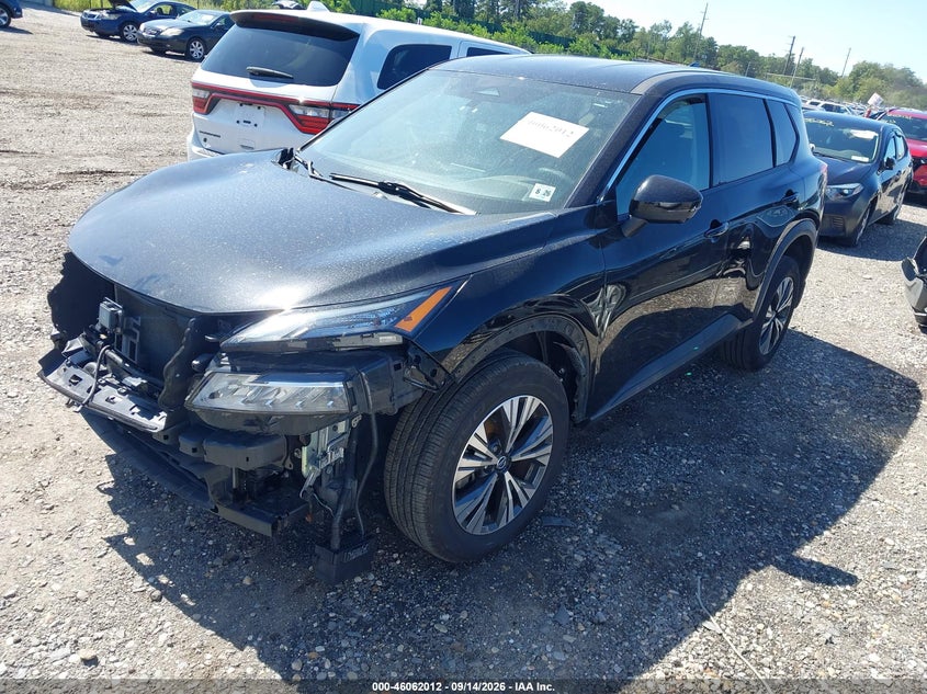 Vin: 5n1at3bb1mc741303, lot: 46561539, nissan rogue sv intelligent awd 20212