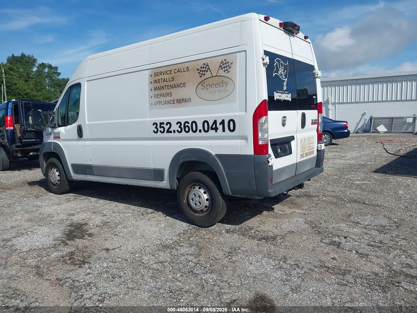 RAM PROMASTER 1500 2017 VIN 3C6TRVBG1HE545287