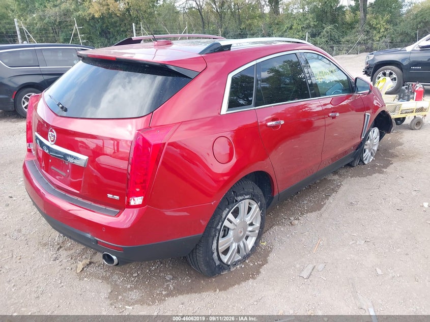 Vin: 3gyfnbe33fs616491, lot: 46561546, cadillac srx luxury collection 20154