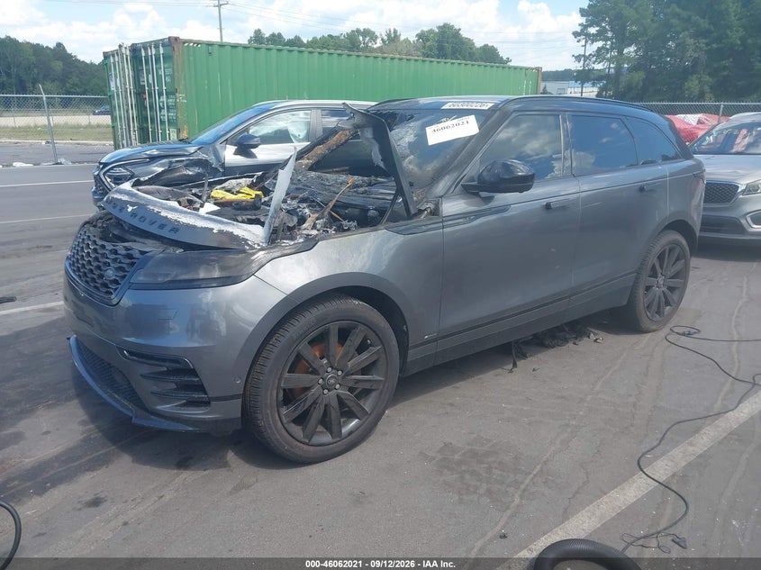 Vin: salyl2ex9ka221257, lot: 46561548, land rover range rover velar p250 r-dynamic se 20192
