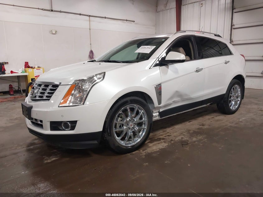 Vin: 3gyfnfe3xes665841, lot: 46561570, cadillac srx performance collection 20142