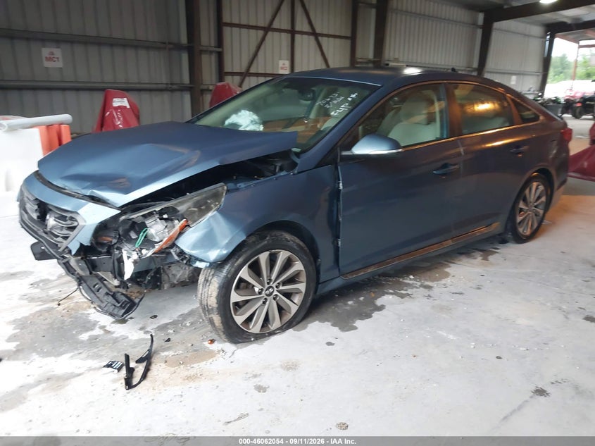 Vin: 5npe34af6fh113650, lot: 46561581, hyundai sonata sport 20152