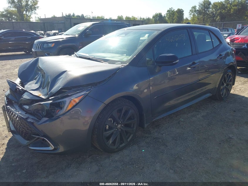 Vin: jtnc4mbe0t3256493, lot: 46561585, toyota corolla xse 20262