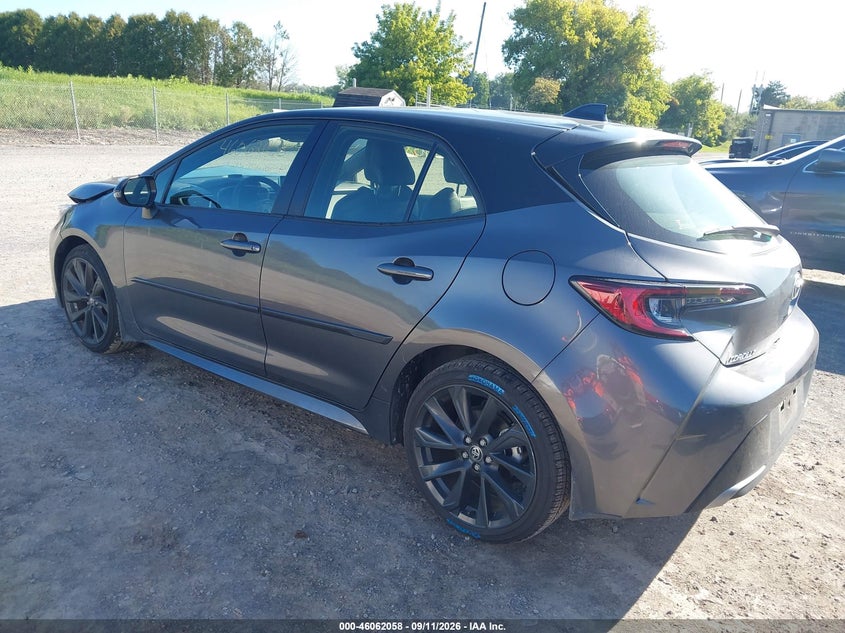 Vin: jtnc4mbe0t3256493, lot: 46561585, toyota corolla xse 20263