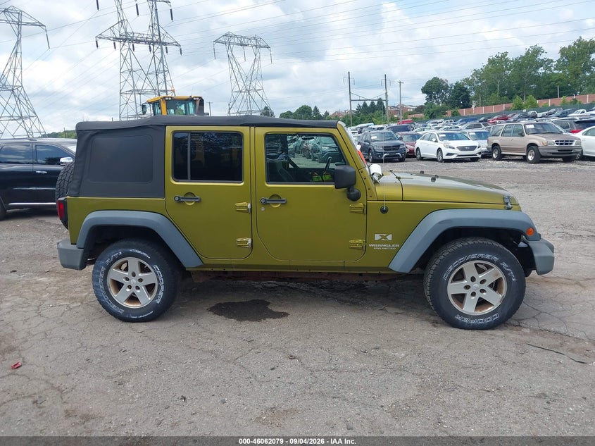JEEP WRANGLER 2008 VIN 1J4GA39188L559292