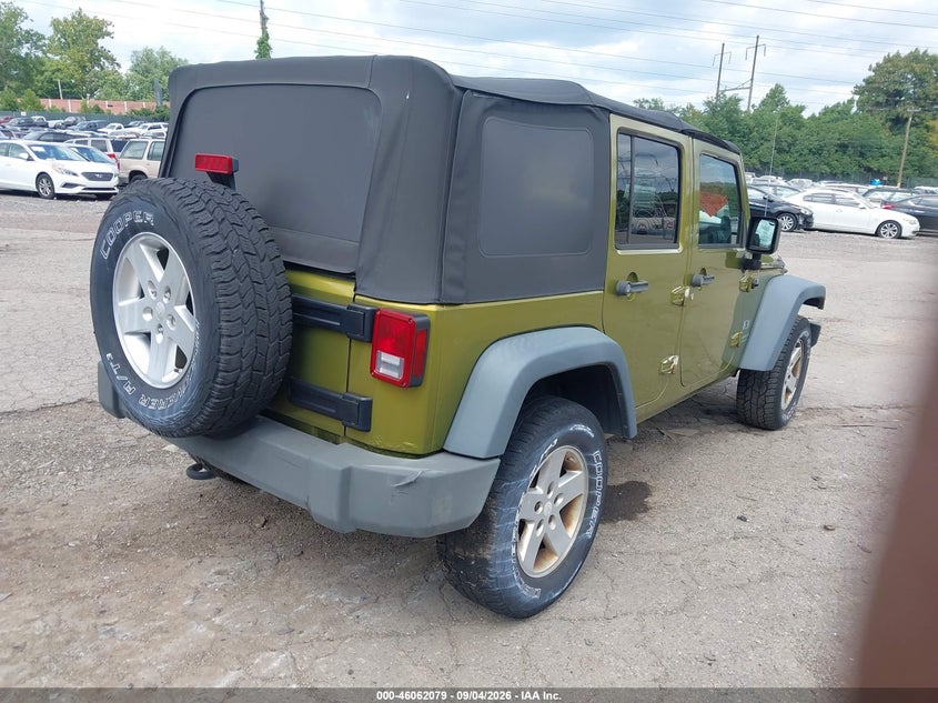 2008 JEEP WRANGLER auction photo 4