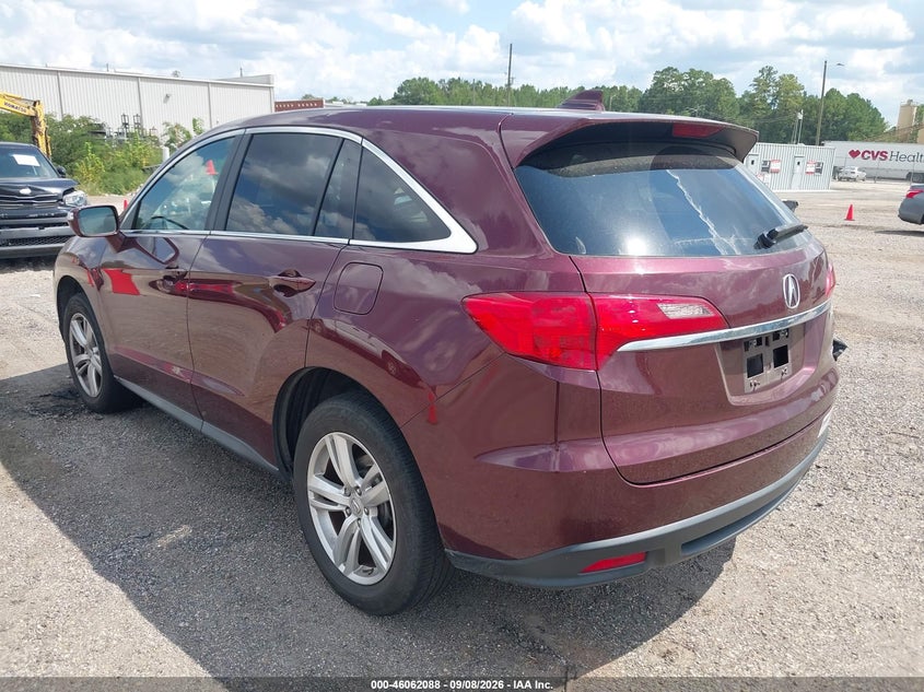 Vin: 5j8tb4h56dl001366, lot: 46561616, acura rdx 20133