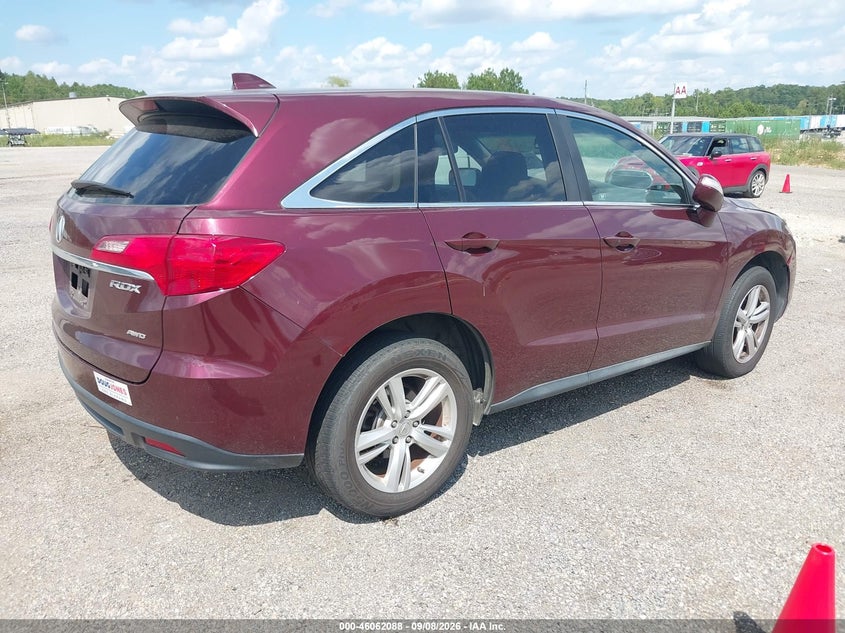 Vin: 5j8tb4h56dl001366, lot: 46561616, acura rdx 20134