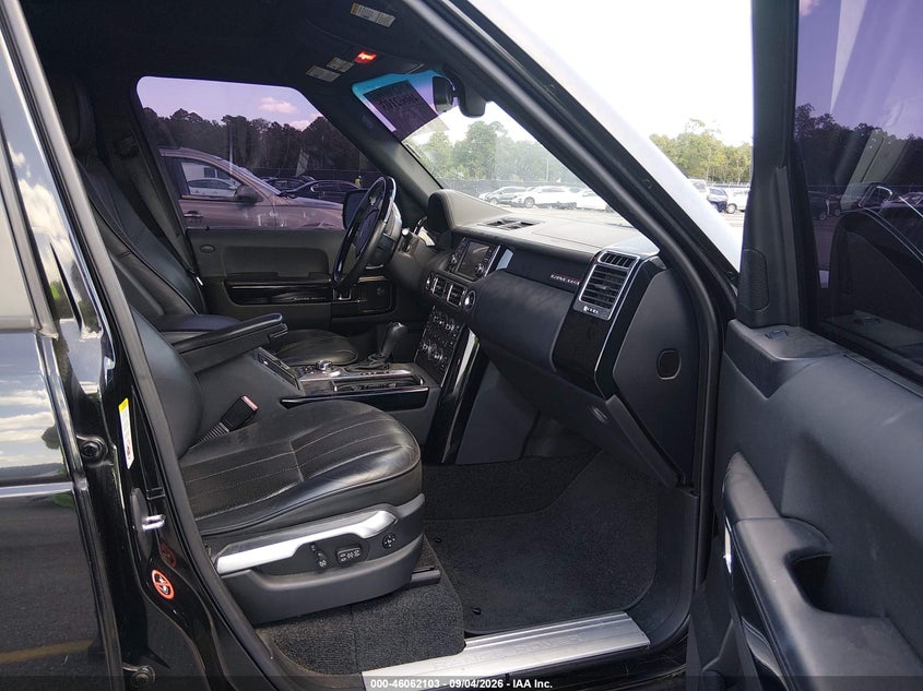 LAND-ROVER RANGE ROVER 2012 VIN SALMF1D40CA378345