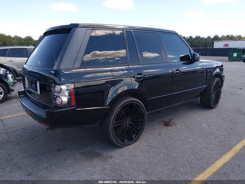 2012 LAND ROVER RANGE ROVER auction photo 4