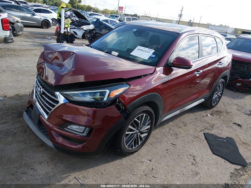 Vin: km8j33al2lu259670, lot: 46561638, hyundai tucson limited 20202