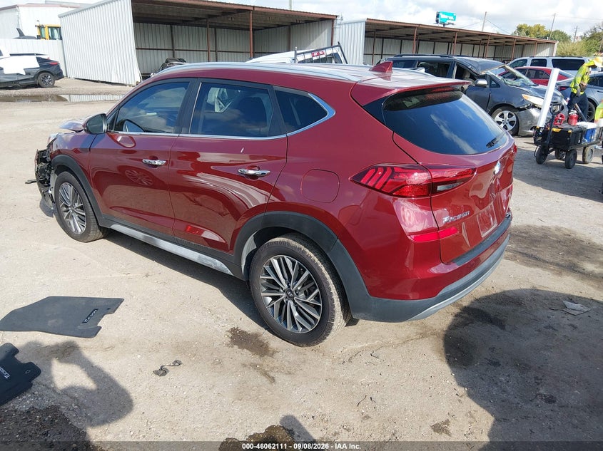 Vin: km8j33al2lu259670, lot: 46561638, hyundai tucson limited 20203