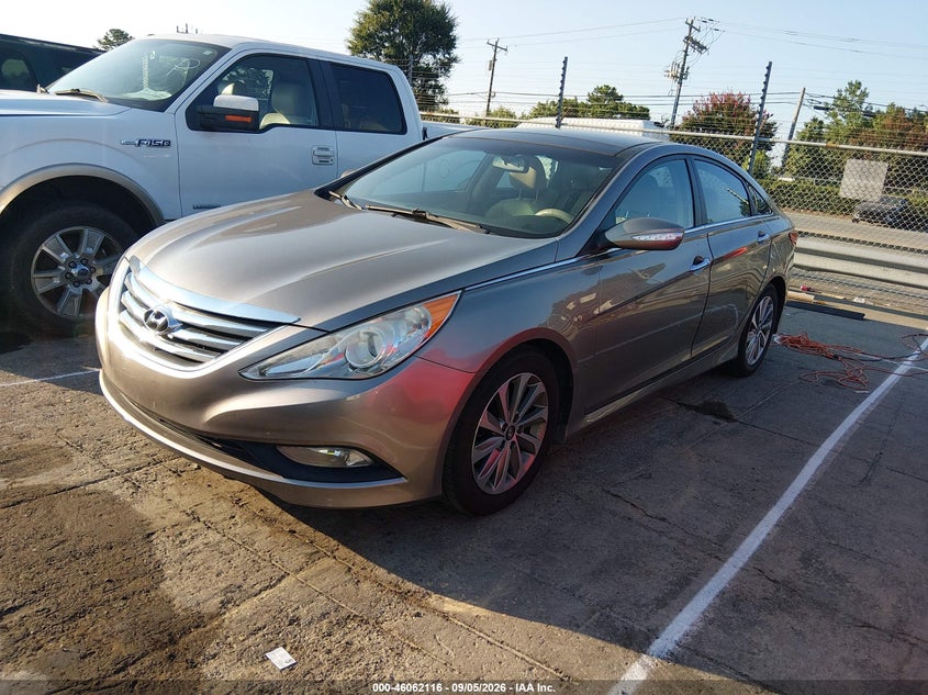 2014 HYUNDAI SONATA SEDAN 2.4L I-4 DI, DOHC, VVT, REGULAR , 190HP