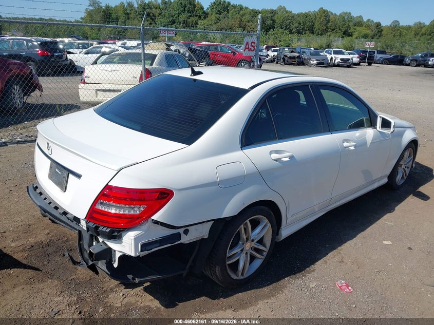 Vin: wddgf4hb2ea964469, lot: 46561688, mercedes-benz c 250 sport 20144