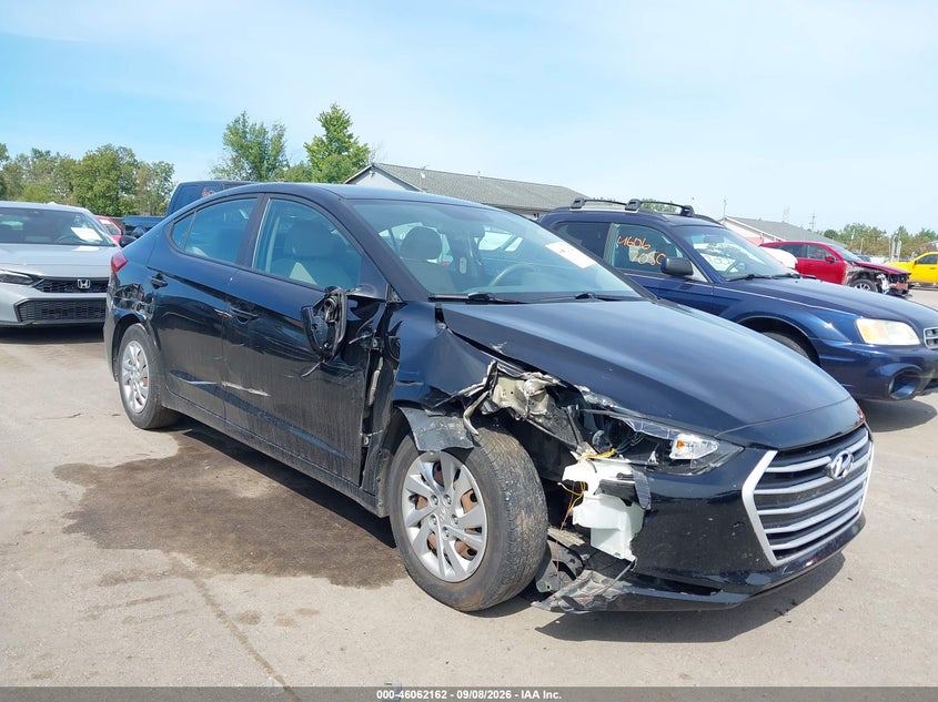 Vin: kmhd74lf0hu396757, lot: 46561689, hyundai elantra se 2017 img_1