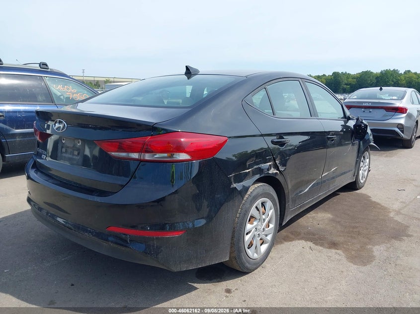 Vin: kmhd74lf0hu396757, lot: 46561689, hyundai elantra se 20174