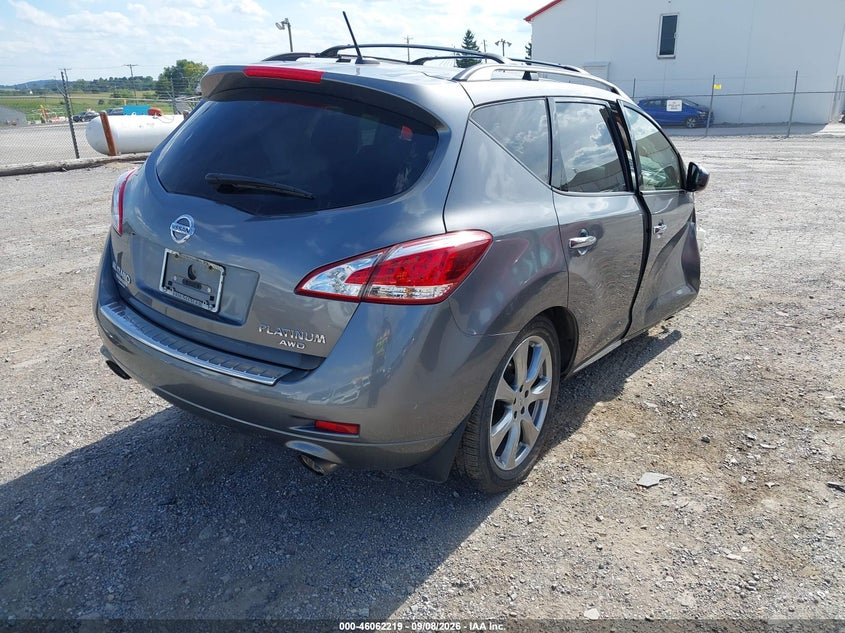 NISSAN MURANO 2014 VIN JN8AZ1MWXEW532203