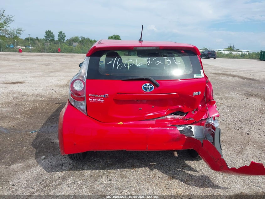 TOYOTA PRIUS C 2013 VIN JTDKDTB33D1049232