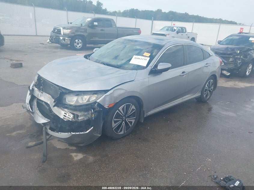 2017 Honda Civic, Front End, IAAI, VIN 19XFC1F37HE018474 — photo 2