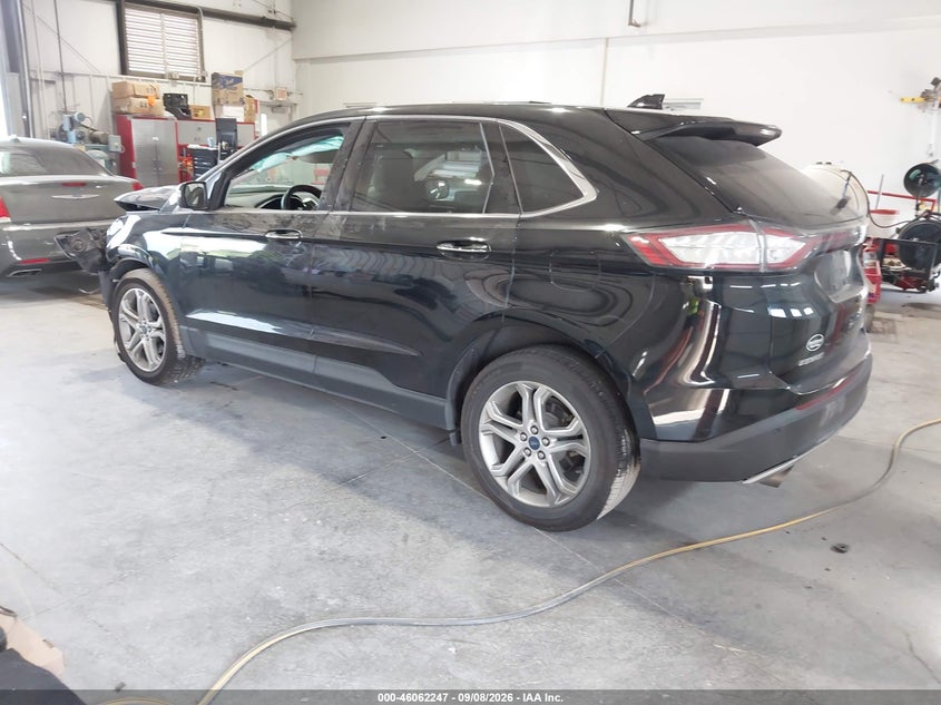 Vin: 2fmpk3k90hbb28671, lot: 46561774, ford edge titanium 20173
