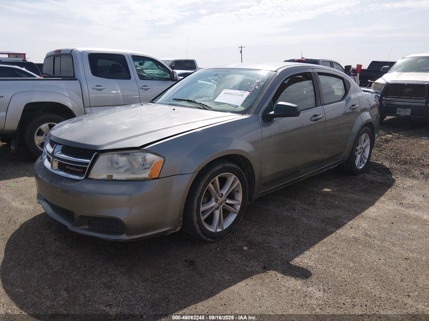 Vin: 1c3cdzag9dn519823, lot: 46561775, dodge avenger se v6 20132