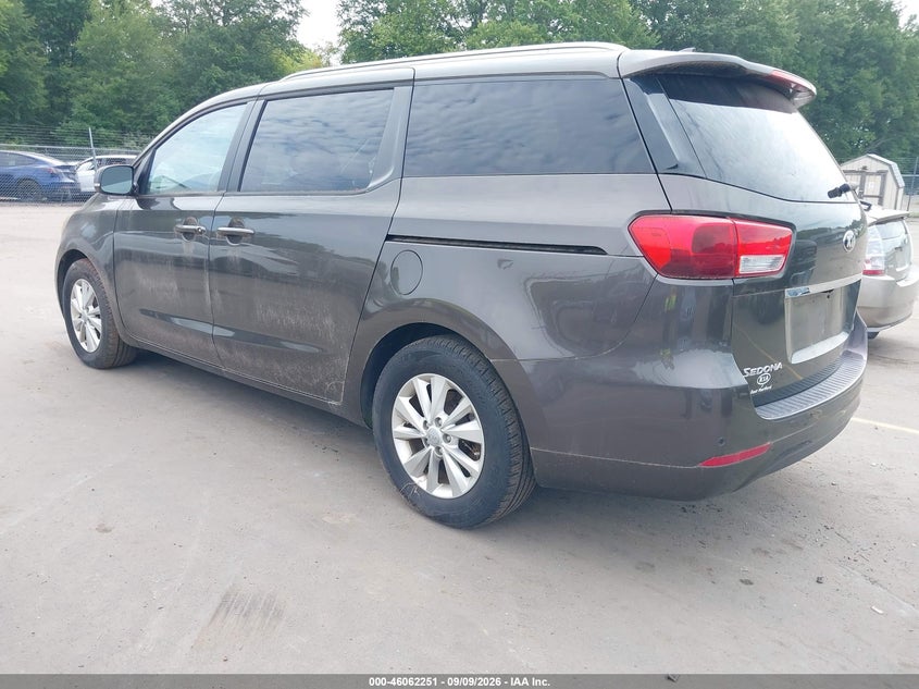 Vin: kndmb5c13g6129385, lot: 46561778, kia sedona lx 20163