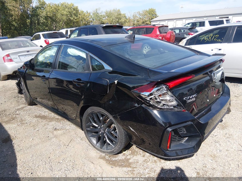 HONDA CIVIC SI 2020 VIN 2HGFC1E51LH704236