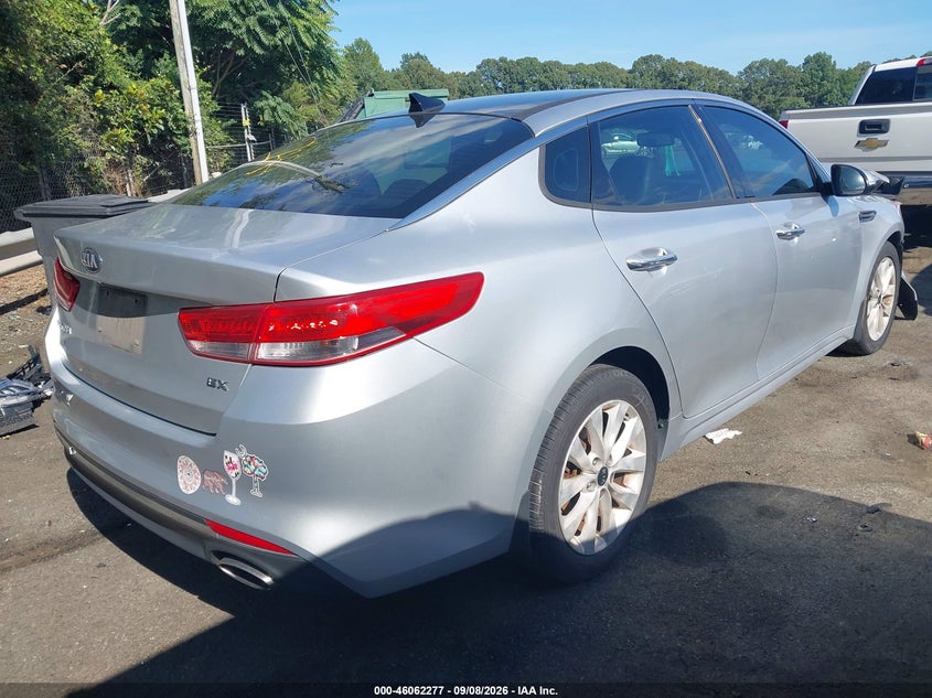 Vin: 5xxgu4l39jg188906, lot: 46561804, kia optima ex 20184