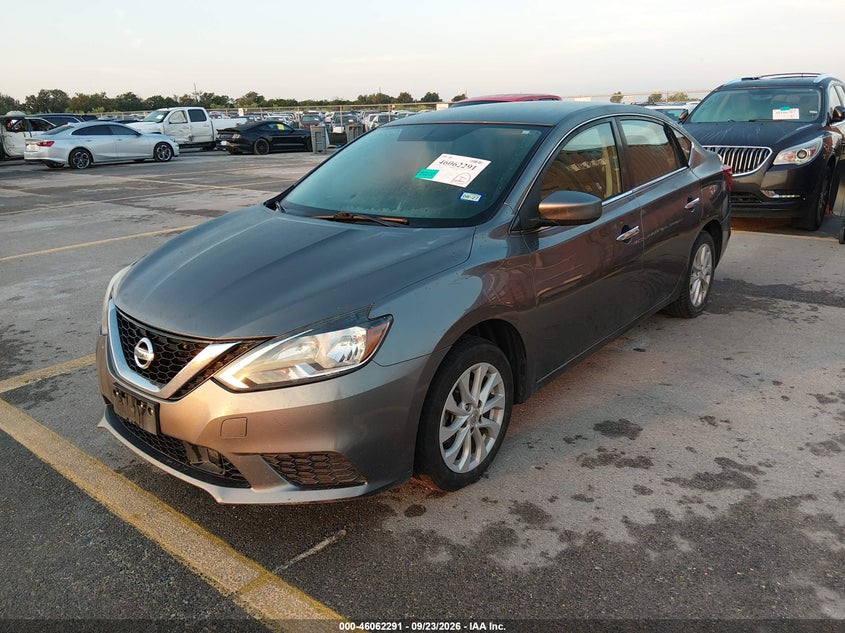 Vin: 3n1ab7ap6ky362011, lot: 46561818, nissan sentra sv 20192