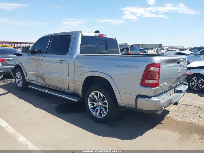 Vin: 1c6rrejt1ln129978, lot: 46561820, ram 1500 laramie  4x2 5'7 box 20203