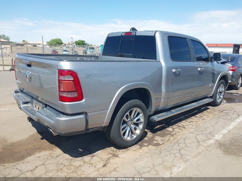 Vin: 1c6rrejt1ln129978, lot: 46561820, ram 1500 laramie  4x2 5'7 box 20204