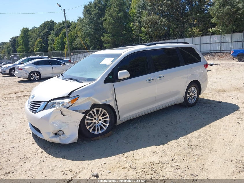 TOYOTA SIENNA 2015 VIN 5TDYK3DC6FS566818