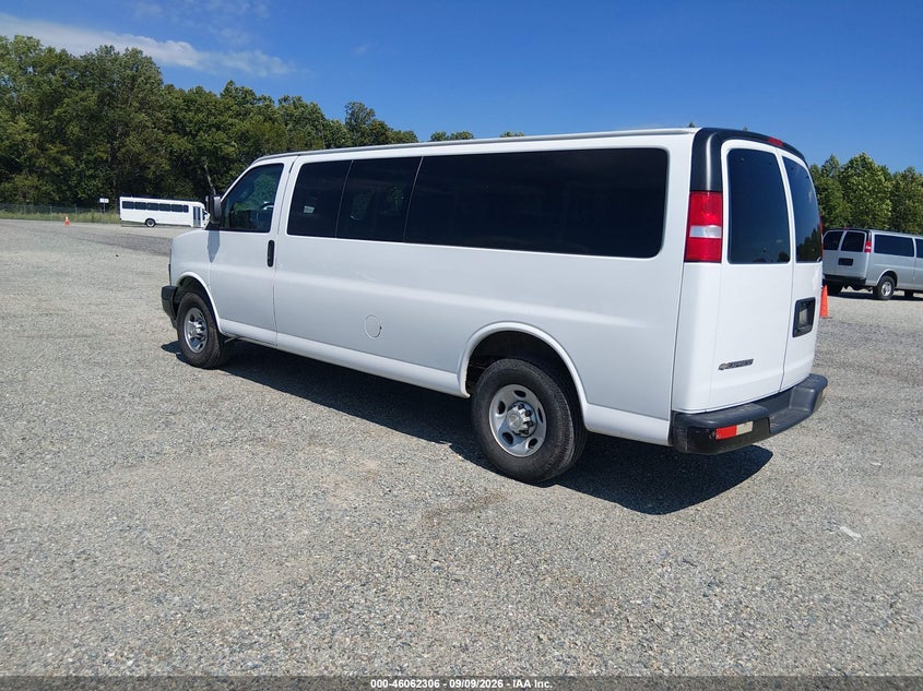 Vin: 1gazgnfp7n1140366, lot: 46561833, chevrolet express passenger rwd 3500 extended wheelbase ls 20223
