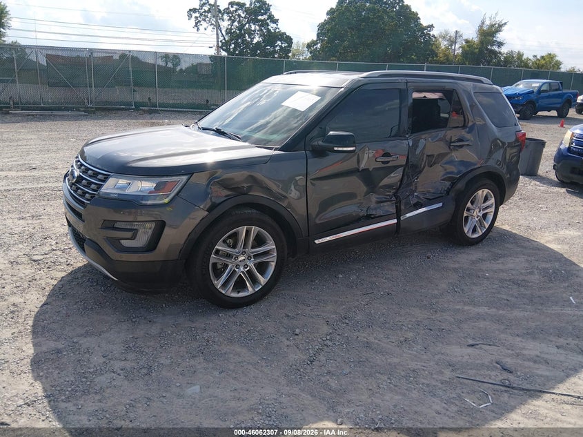 Vin: 1fm5k7d83ggb84002, lot: 46561834, ford explorer xlt 20162