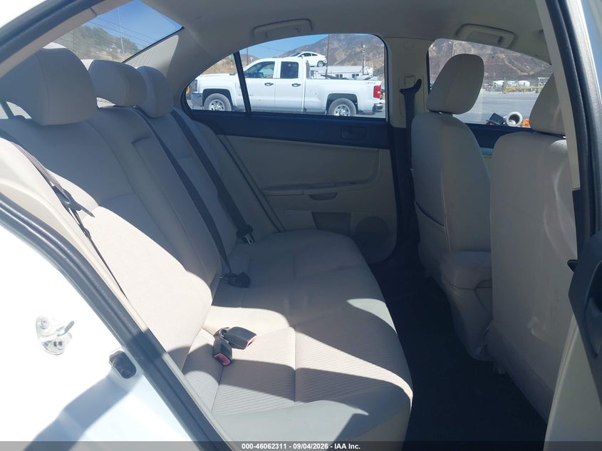 MITSUBISHI LANCER 2014 VIN JA32U2FU2EU001717